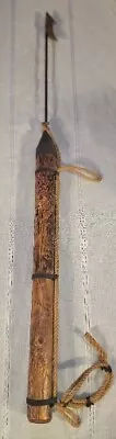 Vintage Whaling Whale Harpoon Spear Gig Spike Prop 59   Estate Find !! • $499.99