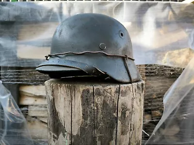 WW2 M40 German  Helmet WWII M 40. Combat Helmet.size 64  • $275