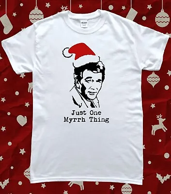 £8.99 • Buy Columbo Just One More Thing Peter Falk Funny Christmas T-Shirt