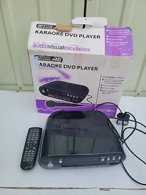 Acoustic Solutions Karaoke Dvd Player Boxed With Remote Control No Microphones  • £15