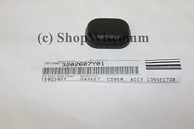 Motorola OEM 3202607Y01 Gasket Cover Accessory Connector CM200 CM300 & More • $9.99