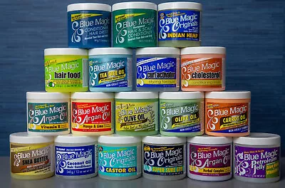 Blue Magic Hair Care - CreamPomadeIndianHempConditionerLeaveIn  (Full Range) • £6.99