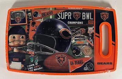 NFL Chicago Bears Football Large Cutting Board 14.5  X 9  Da Bears - New • $19.99