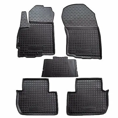 Rubber Carmats For Mitsubishi Outlander XL EX 2006-2011 All Weather Floor Mats • $88.54