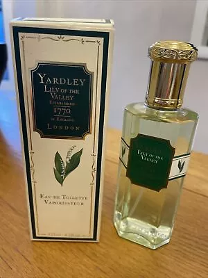 Vintage Yardley Lily Of The Valley Eau De Toilette 125ml Spray.  BNIB • £5