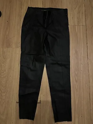 Zara Faux Leather Trousers Size M • £8.50