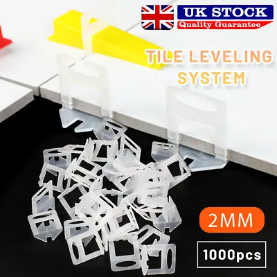 £14.99 • Buy 1000PCS Tile Leveling Spacer System Tool Clips Wedges Flooring Lippage Plier Kit
