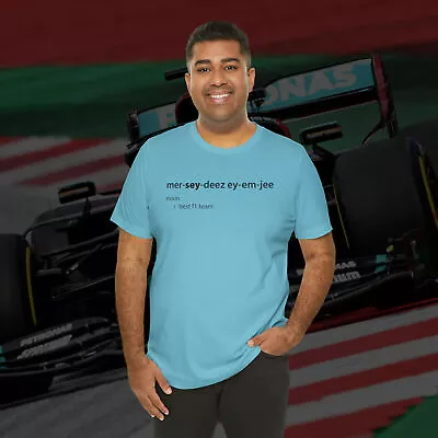 Mercedes AMG F1 Team Fan Art On Unisex Jersey Short Sleeve Tee • $21.21