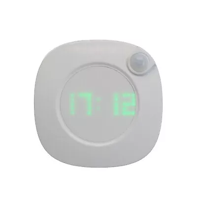 3 Sensors Magnetic Adsorption Home LED Digital Time Wall Clock Light Night Light • $17.01