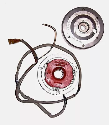 70s VINTAGE MOTOPLAT Brand MATCHING FLYWHEEL+STATOR SET #78876 EX/RESTO (#M05) • $159.95