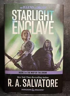 Starlight Enclave R.A. Salvatore HC Signed By The Author Very Nice Condition • $49.99