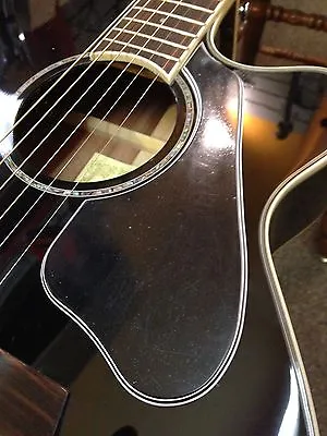AEG10ii Pickguard 5-Ply Black Custom Acoustic For Ibanez Guitar Project NEW • $39.99