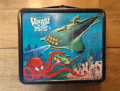 Vintage Voyage To The Bottom Of The Sea Metal Lunchbox 1967 No Thermos • $174.99