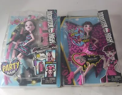 Party Hair + Ghoul To Bat Lot Of 2 NEW/SEALED Draculaura Dolls  ⬇️READ⬇️ • $79.98