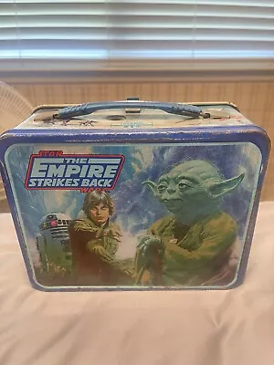 Star Wars The Empire Strikes Back Vintage Lunch Box Only 1980  • $65