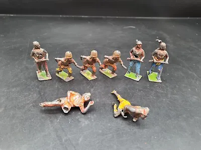 Lead Cowboy Indians - J Hill Co - Britains? - See Pictures  • £12