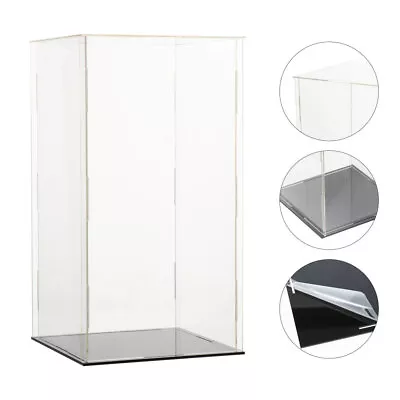 Glass Display Cabinet Display Cases For Collectibles Showcase Display Box • £21.29