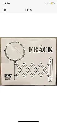 IKEA Mirror Extendable Magnifying FRACK Makeup Shaving Wall Mount  • £23.44