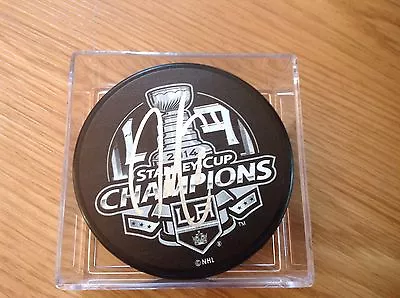 Jordan Nolan Signed 2014 Stanley Cup Puck LA Los Angeles Kings Autographed A • $49.99