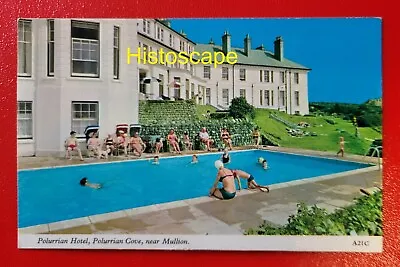 Postcard Unused - Polurrian Hotel Polurrian Cove Nr Mullion Cornwall England • £2.24