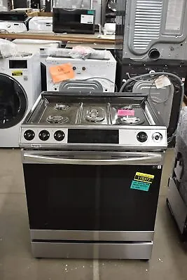 Samsung NX60T8511SS 30  Stainless Freestanding 5 Burner Gas Range NOB #118377 • $899