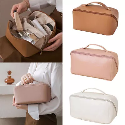 £6.99 • Buy Large Women Wash Bag Cosmetic Bag Toiletry Handbag Travel Makeup Organizer Pouch
