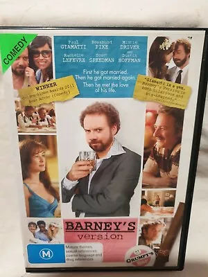 Barney's Version (DVD 2010) - VGC - Region 4 • $7.50