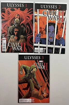 Civil War II: Ulysses 1-3 (Marvel 2016)  NM  **Complete Set** • $6.99