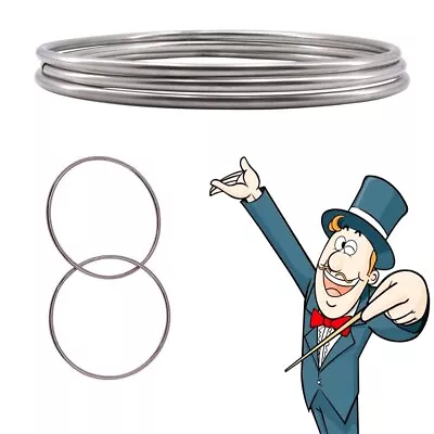 £5.33 • Buy Linking Ring Magic Tool Connected Magic Tricks Kit Magic Accessories 4 Rings Toy