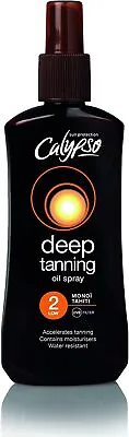 Calypso Deep Tanning Monoi Tahiti Oil Spray SPF2 - 200 Ml • £8.85
