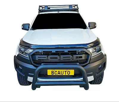 Black Bullbar Nudge Bar Grille Bumper Guard Suitable For Ford Ranger 2011-22 PX • $299.95