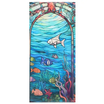  Underwater World Wall Sticker Office Decore Picks Stickers Glass • £13.19