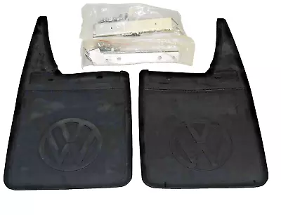 Mud Flap Set Rear Black Left & Right Side Fits Volkswagen Vanagon 1980-1991 • $139.99