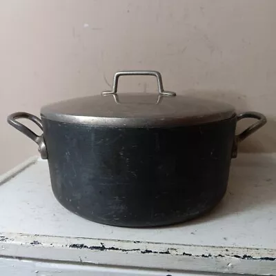 Vintage Magnalite GHC 5 Quart Dutch Oven Round Roaster With Lid Five Qt. U.S.A. • $30