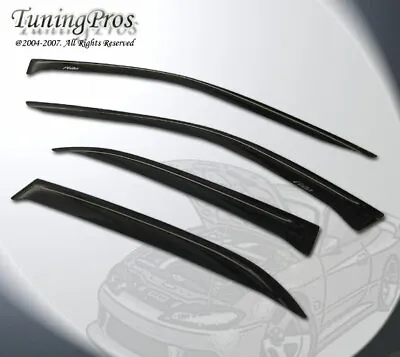 2007-2016 07-16 Volvo S80 Out-Channel Wind Deflector Window Visor Sun Guard 4pcs • $42.86