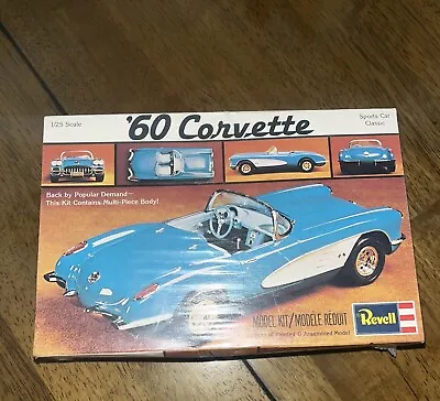 Revell '60 Corvette 1/25TH Scale Model  Sealed  • $25