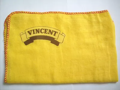 Vincent Motorcycle: Tool Box Hi-quality Cleaning Duster Cloth With Logo Decal • $6.85