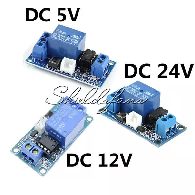 $5.56 • Buy DC 5V 12V 24V 1-Channel Latching Relay Module With MCU Touch Bistable Switch