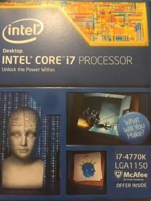 Intel Core I7-4770K 3.5GHz 8mb Quad-Core LGA1150 Prozessor (Box) • $89.88
