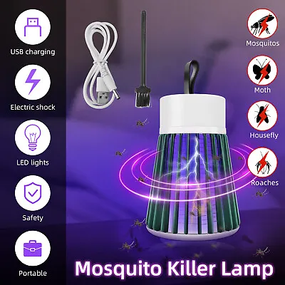 Electric Fly Bug Zapper Mosquito Insect Killer LED Light Trap Pest Control Lamp • $11.95