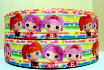 £1.58 • Buy Kids GIRLS TV Movie Cartoon Characters Printed Grosgrain Ribbon Buy2Get1Free UK