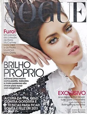 Vogue Brazil 2011 Victoria's Secret Adriana Lima Lara Stone Keira Knightley Rare • $39.90