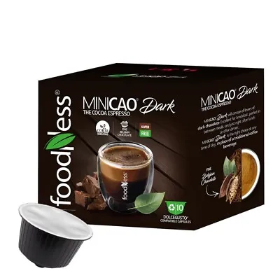 Dolce Gusto FoodNess MINICAO Dark Cocoa Espresso 1 Box-SHIPS FREE • $14.99