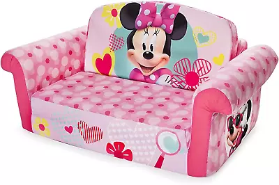 Minnie Mouse Muebles Para El Dormitorio De Niñas Sofa Desplegable Silla Espuma • $78.96