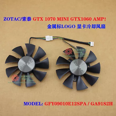 $34.43 • Buy Zotac GTX1070 MINI/GTX1060 AMP Graphics Card Fan GFY09010E12SPA/GA91S2H