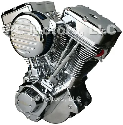 Ultima El Bruto 140” Diamond Cut Natural Finish Evo Harley Engine Motor Free S&h • $6599.99