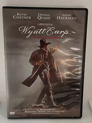 Wyatt Earp (DVD 1994) Kevin Costner Dennis Quaid Gene Hackman Jeff Fahey • $5.85