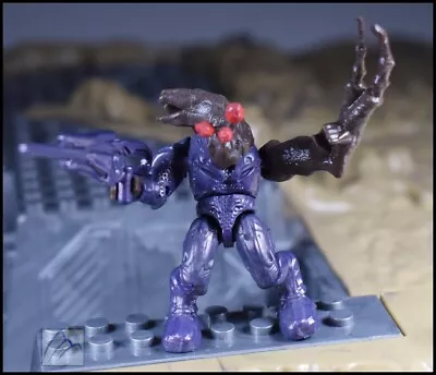 Halo Mega Bloks Covenant Purple Elite Combat Flood Form Mini Figure Bravo Series • $46.51