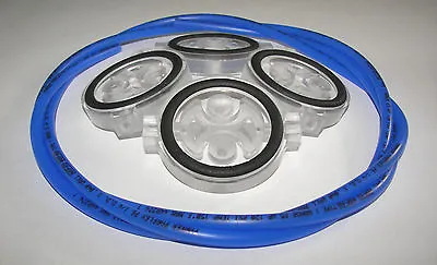 $34.95 • Buy VACUUM CLAMPS PODS For CNC & WOODWORKING, Single Sided Acrylic Vacuum Pods