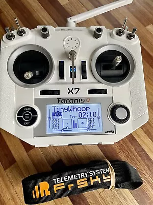 FrSky Taranis Q X7 FRS03017002 2.4GHz 16-Channel Transmitter - White • $34.33